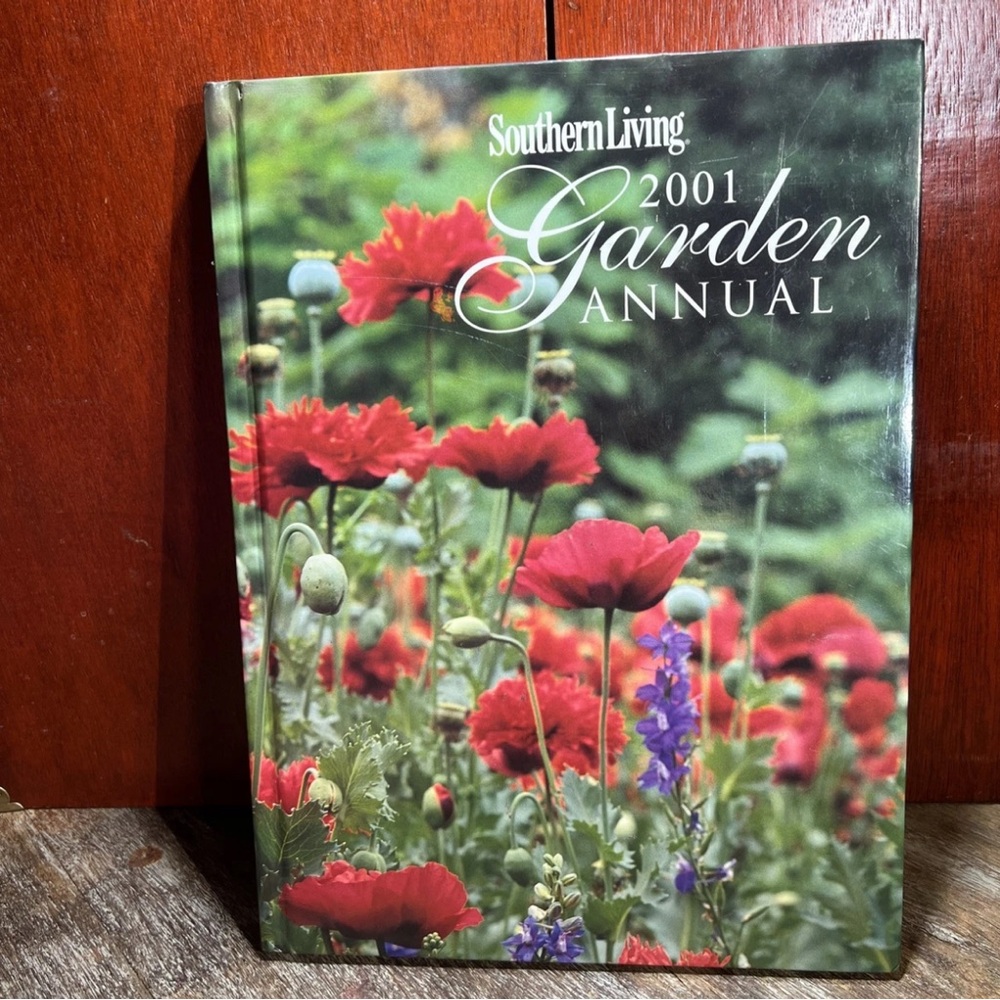 Southern Living 2001 Garden Annual BOOK hardcover magazine articles plants